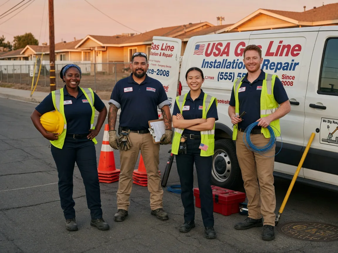 Gas Line Installation company in Mine Hill, NJ